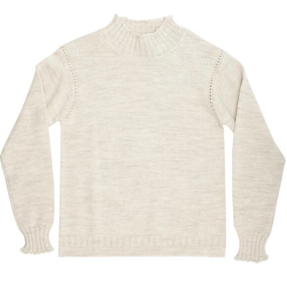 Alexa Chung X AG Scotland Wool Sweater
In Pearl - Picture 2 of 10